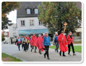 Einzug auf den Kapellplatz Alttting